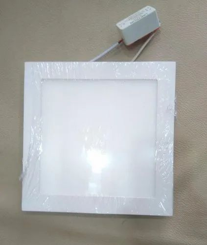 Harshal Cool White square panel light, For Indoor, Model Name/Number: 12 Watt