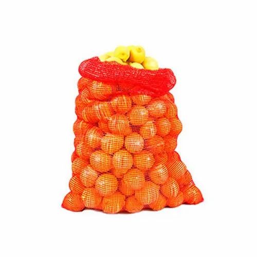 Plastic leno Mesh Bag, For Fruit Packaging