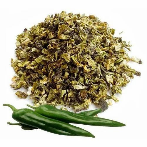 Chili Flake 12 Months Dehydrated Green Chili Flakes, Packaging Size: 5 Kg