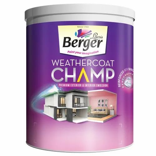 Berger WeatherCoat Champ Premium External and Internal Emulsion