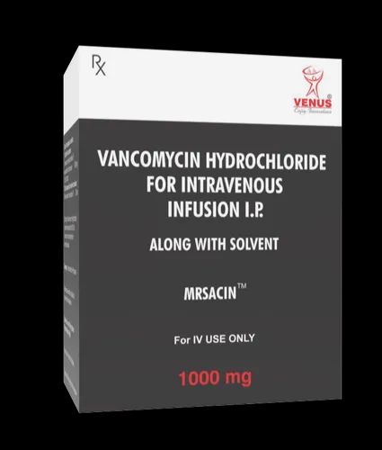 MRSACIN 1G Vancomycin Hydrochloride For Injection, VENUS REMEDIES LTD