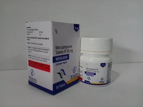 50mg IP Mercaptopurine Tablets