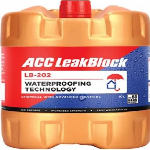 Brown ACC Cement Mix LB-202 LeakBlock, For Construction
