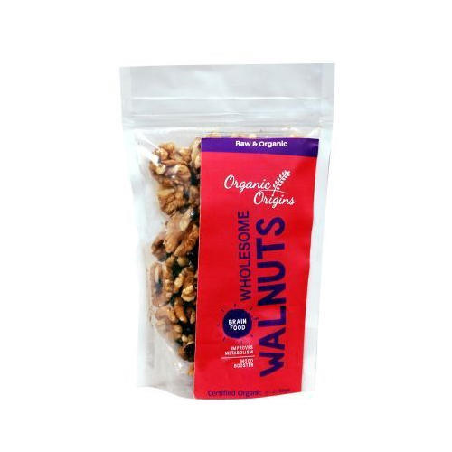 Raw and Organic Walnuts, Packing Size: 145g