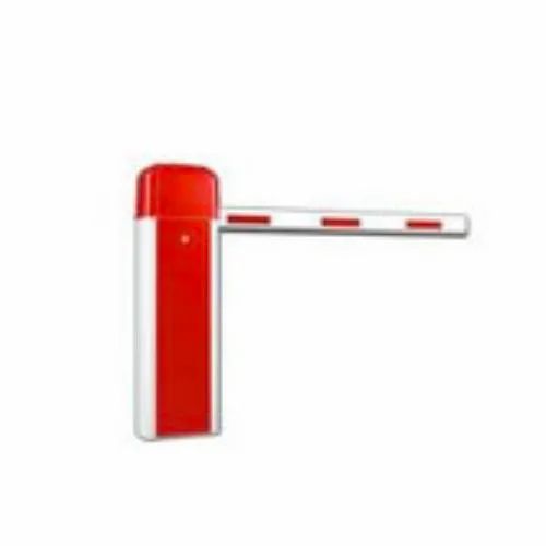 Red And White BGIL Boom Barrier Parking Management System