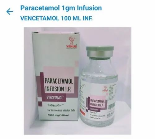 Vencetamol Paracetamol Infusion 100ml