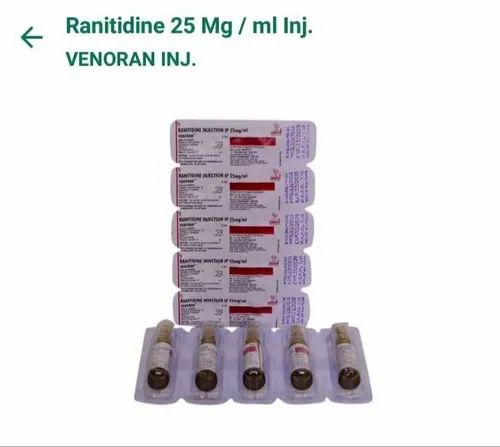 VENORAN Ranitidine Injection, 1X5, Non prescription